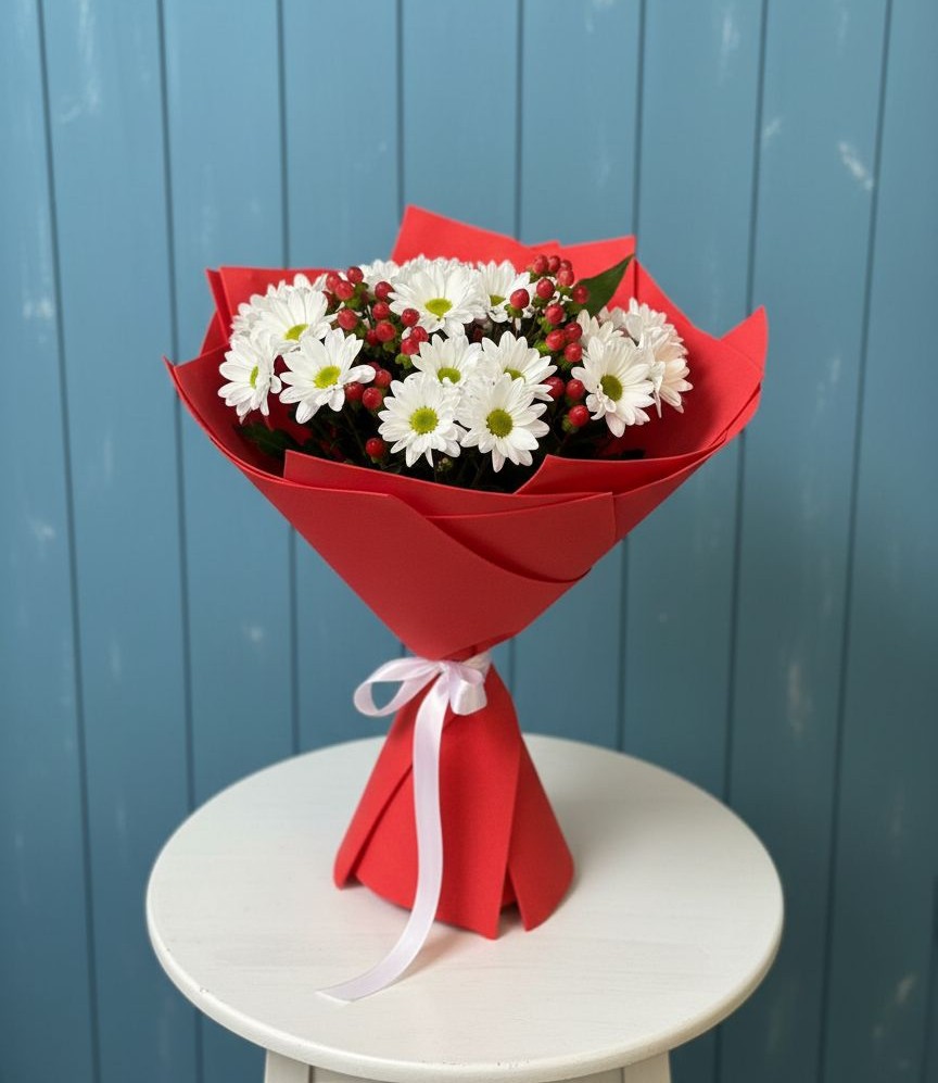 Букет цветов из: Хризантемы в Унече