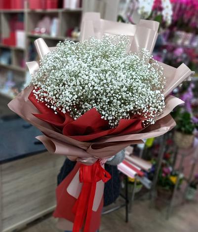 Букет цветов из: Гипсофила в Унече