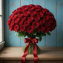 Букет Красные розы Блэк Меджик в Унече