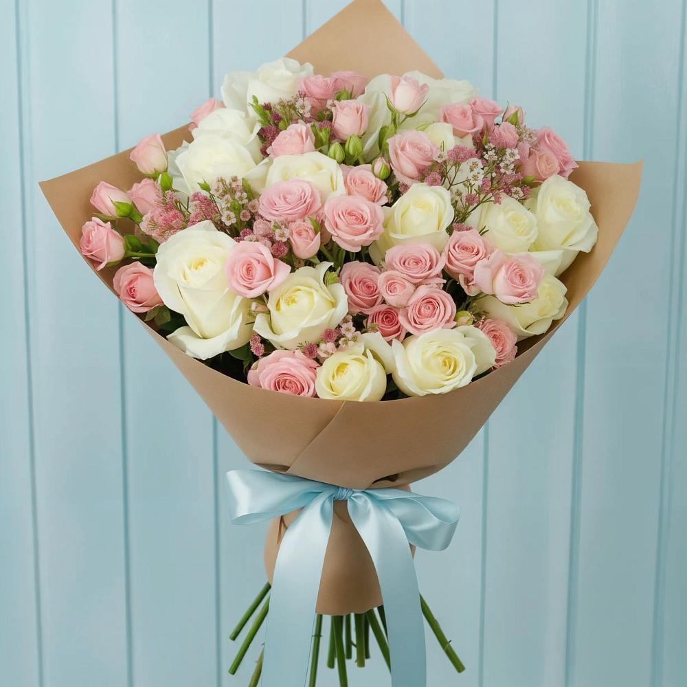 Букет цветов из: Розы в Унече