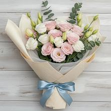 Букет цветов из:  Лизиантусы #REPLACE_PRED# Унече