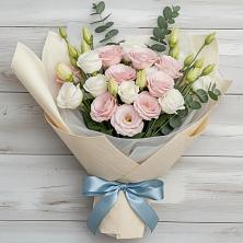 Букет цветов из:  Лизиантусы в Унече