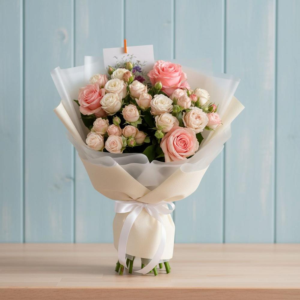 Букет цветов из: Розы в Унече