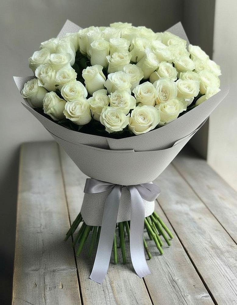 Букет 35 Белых роз в Унече