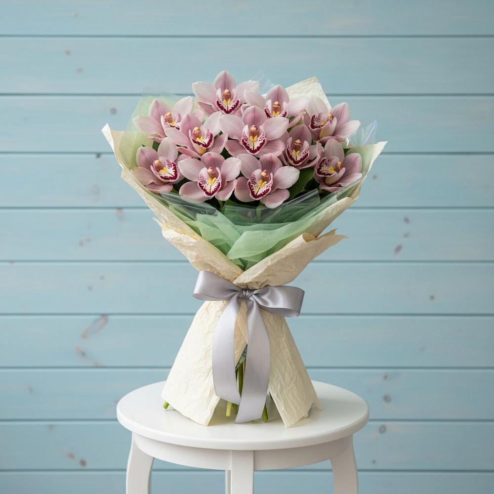 Букет цветов из: Орхидеи и Розы в Унече