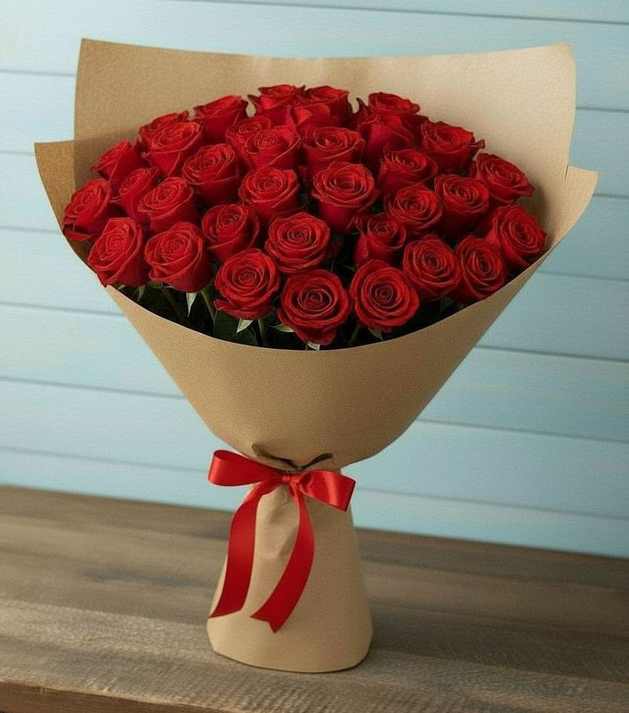 Букет Красные розы Милано в Унече