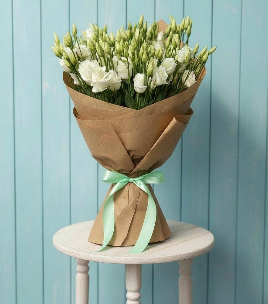 Букет цветов из: Лизиантусы в Унече