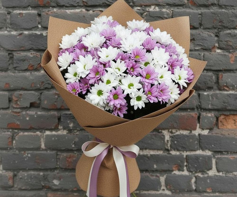 Букет цветов из: Хризантемы в Унече