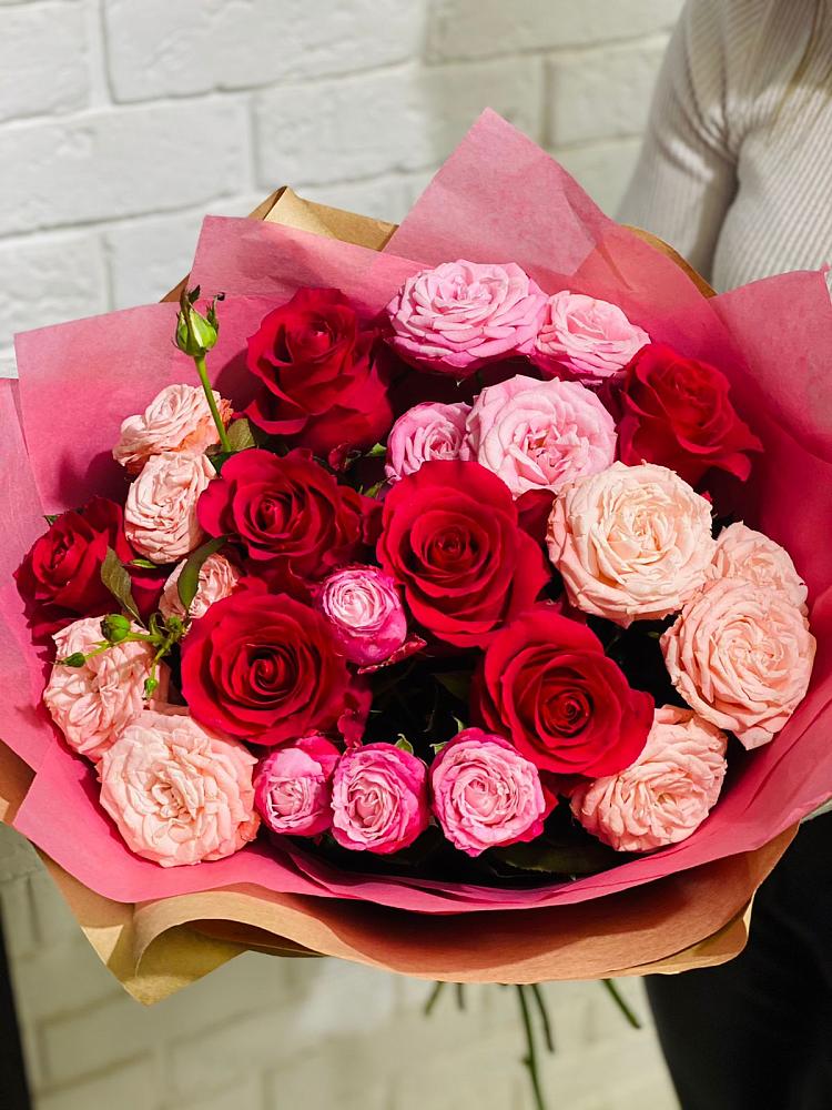 Букет цветов из: Розы в Унече