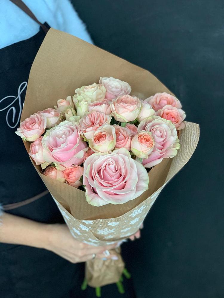 Букет цветов из: Хризантемы и Розы в Унече