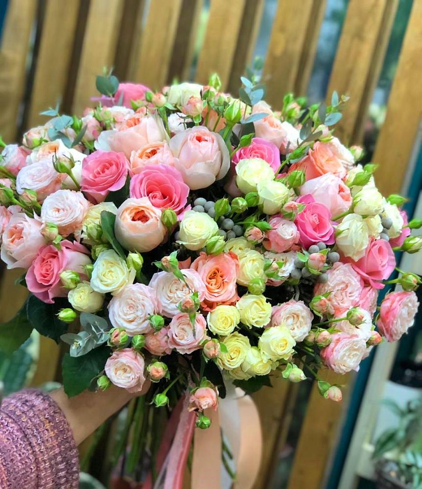 Букет цветов из: Розы в Унече