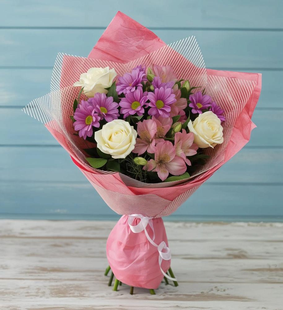 Букет цветов из: Герберы в Унече