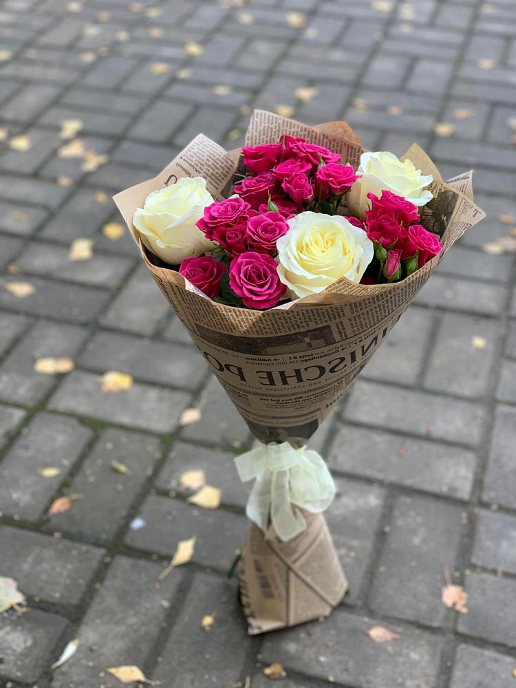 Букет цветов из: Розы в Унече