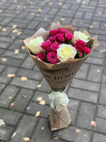 Букет цветов из: Розы в Унече